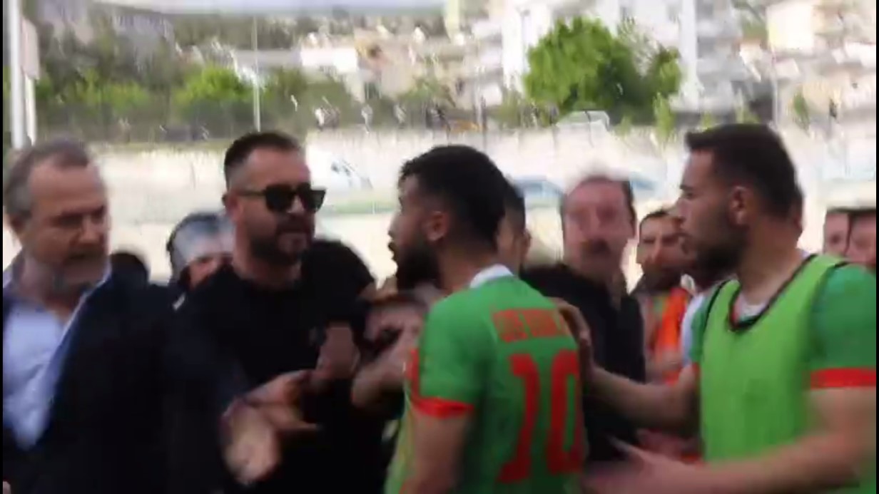 Şırnak’ta koruma polisi, atılan golden sonra çıkan olaylarda futbolcuyu darp etti
