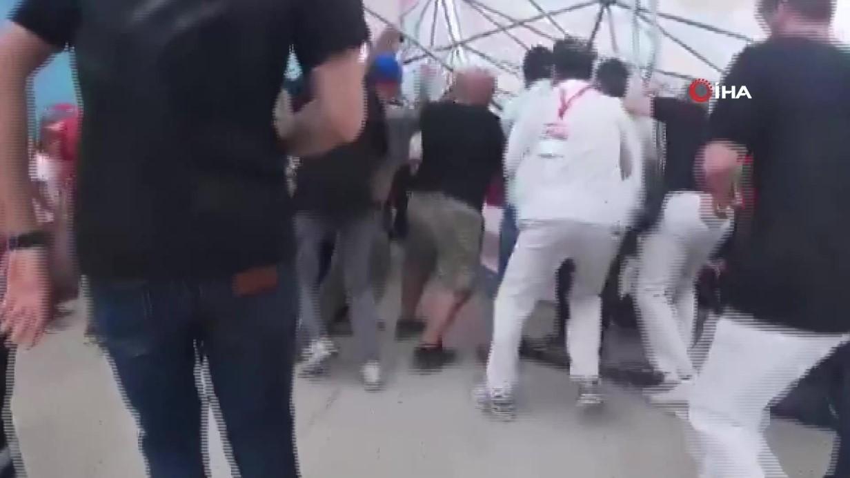 KKTC’de düzenlenen TEKNOFEST’te demir platform devrildi: 3 yaralı