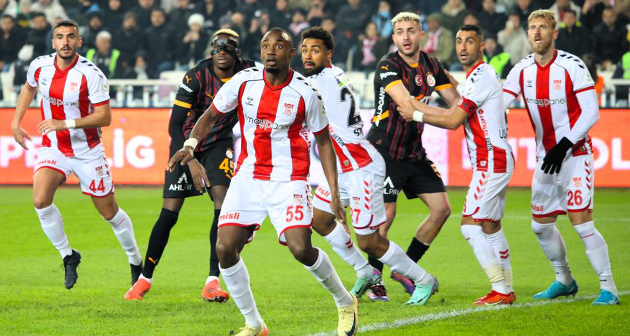 Galatasaray ile Sivasspor 38. randevuda