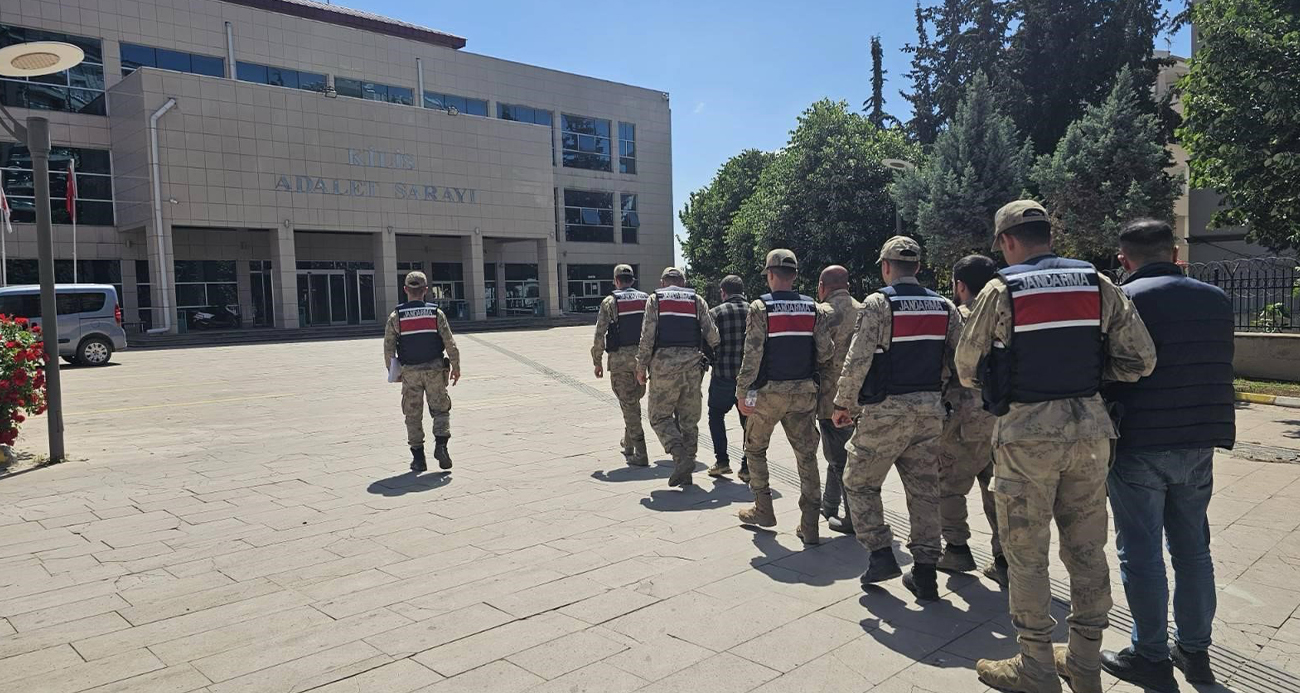 Kilis’te sit alanında kaçak kazı yapan 5 şüpheli suçüstü yakalandı