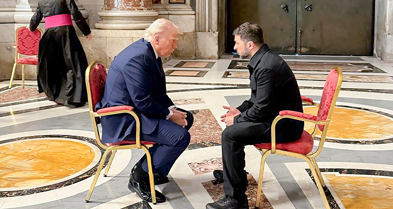 Zelenskiy’den Trump ile Vatikan’daki görüşmeye ilişkin: "Şimdiye kadarki en iyi görüşme"