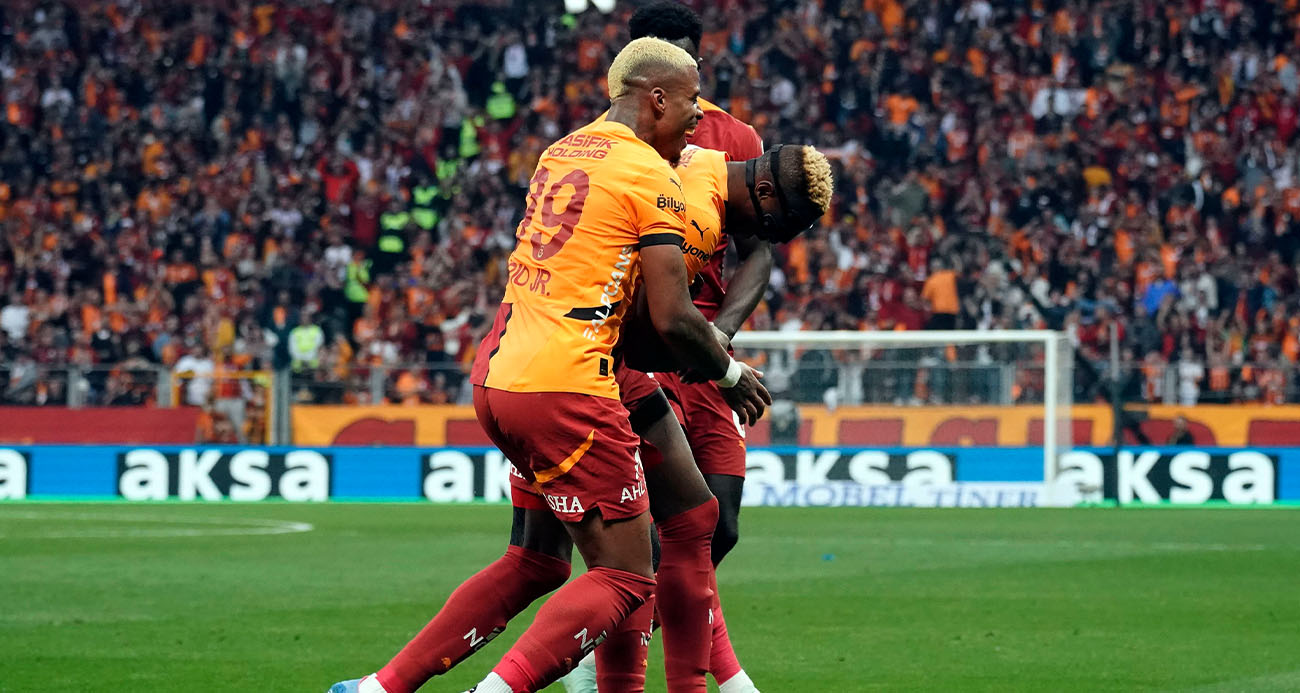 Galatasaray’dan son 3 maçta 14 gol