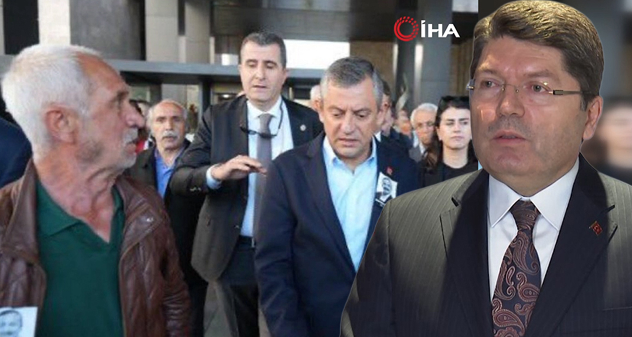 Adalet Bakanı Yılmaz Tunç'tan Özgür Özel'e saldıran kişi hakkında açıklama!