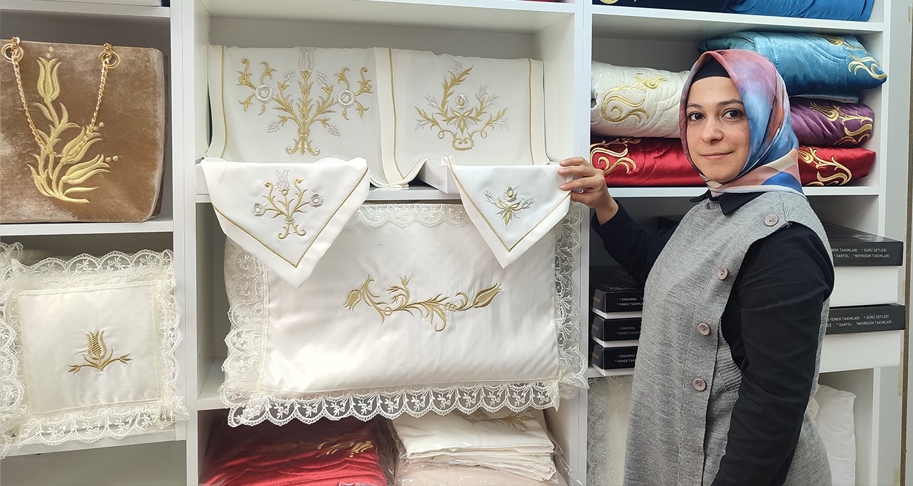 Tek sermayesi dikiş iğnesiydi, şimdi işinin patronu oldu