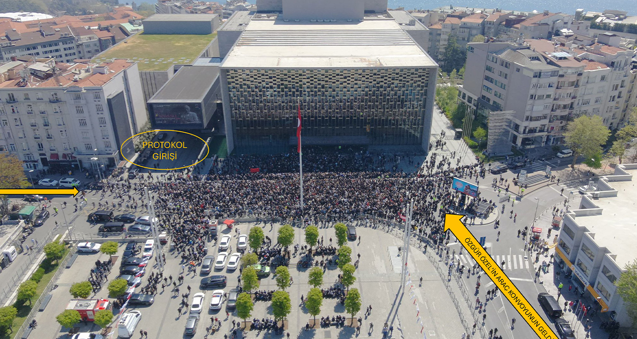 İstanbul Valiliği, "Özgür Özel’in makam aracı kapalı otoparka alınmadı" iddialarını yalanladı