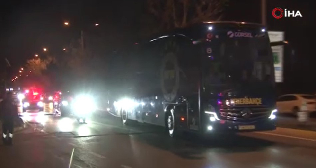 Samandıra’da Fenerbahçeli taraftarlardan tepki!