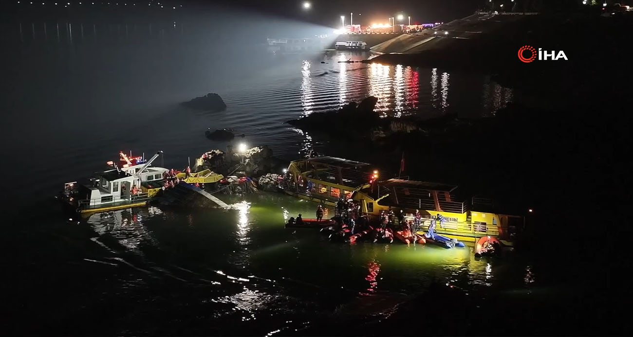 Çin'de turistleri taşıyan 4 tekne alabora oldu: 10 ölü