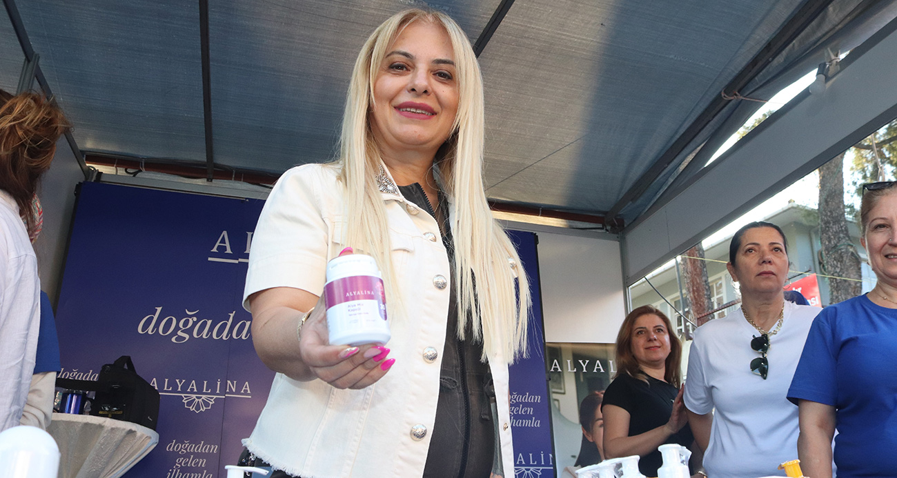 Alyalina Kozmetik, Bayındır Çiçek Festivali’nde doğal ürünleriyle dikkat çekti