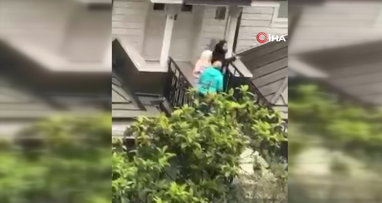 Orhan Gencebay’ın eşi Sevim Emre yalı komşusuyla tartıştı...O anlar kamerada