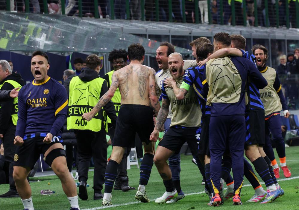 Şampiyonlar Ligi’nde ilk finalist Inter