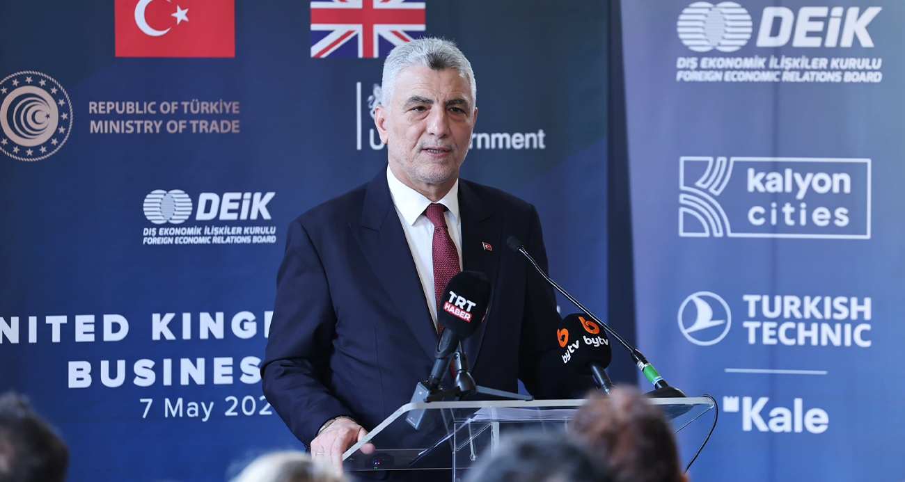 Ticaret Bakanı Bolat, Türkiye-İngiltere İş Forumu'nda konuştu