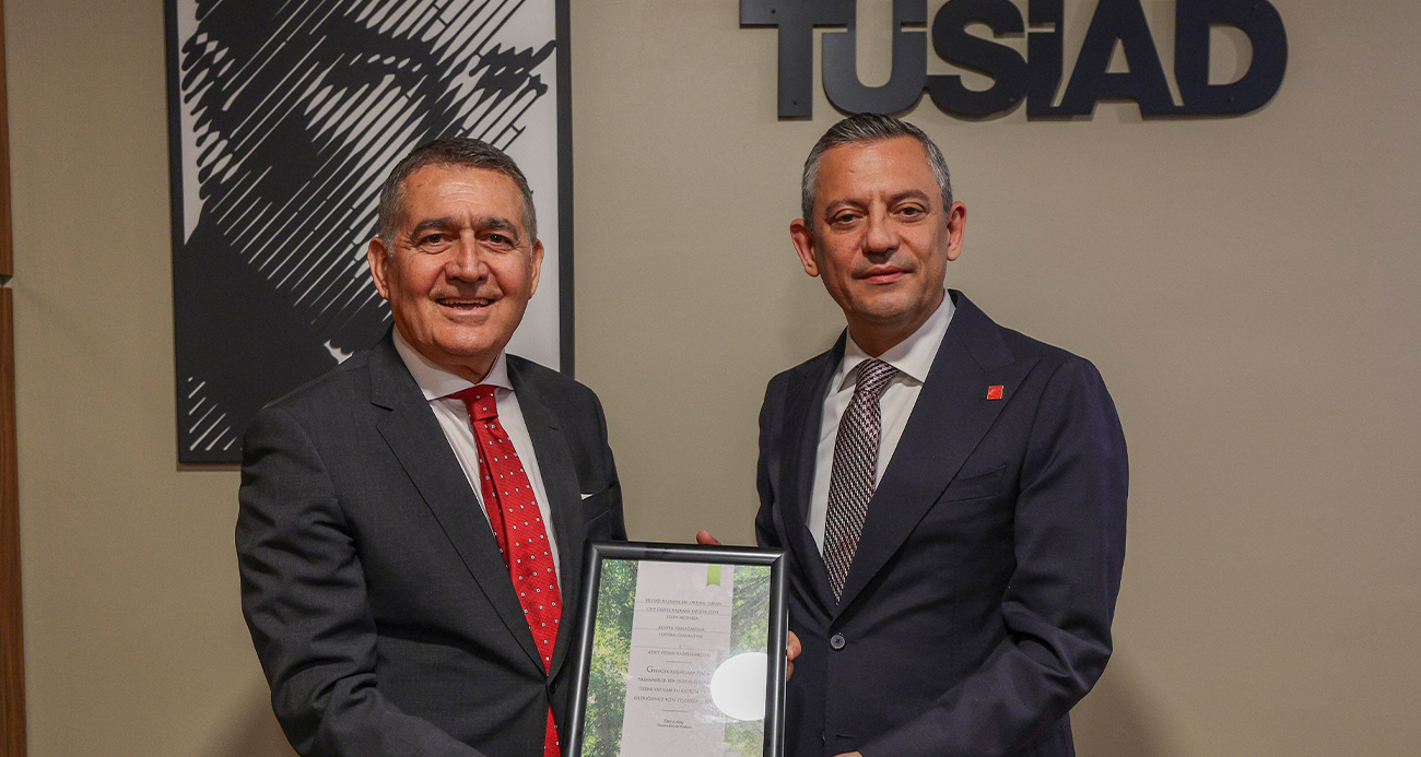 CHP Genel Başkanı Özgür Özel, TÜSİAD’ı ziyaret etti