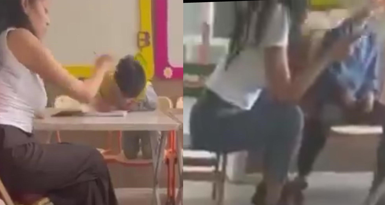 Adana’da öğretmen, otizmli çocukları dövmüş: O anlar kamerada