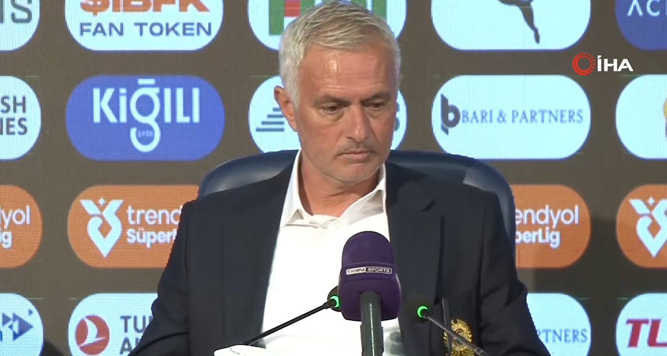 Jose Mourinho: &quot;Bugünkü maç 1-0 iken her şeye karar verilmişti&quot;