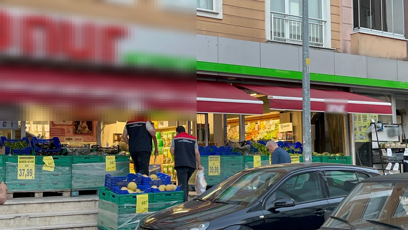 Çerkezköy’de zincir markette şok 