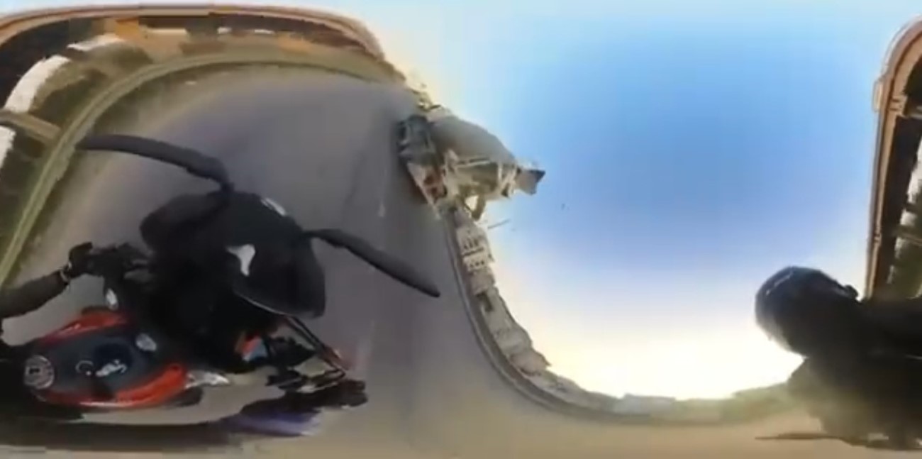 Kazada hayatını kaybeden Saniye’nin son anları kask kamerasında