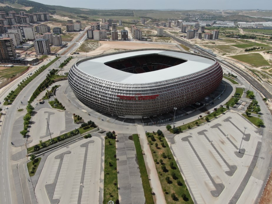 Gaziantep Stadyumu dev finale hazırlanıyor