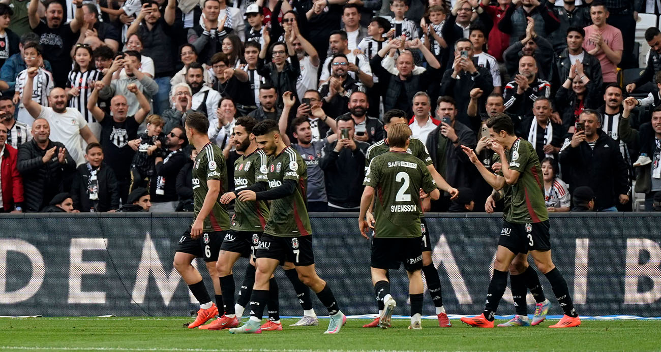 Beşiktaş galibiyet serisini 3 maça çıkardı