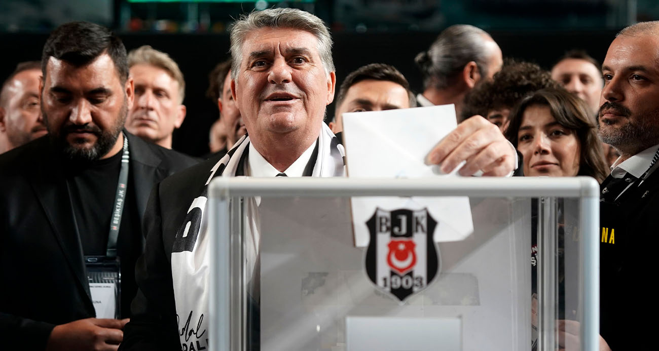 Beşiktaş’ta Serdal Adalı yeniden başkan seçildi