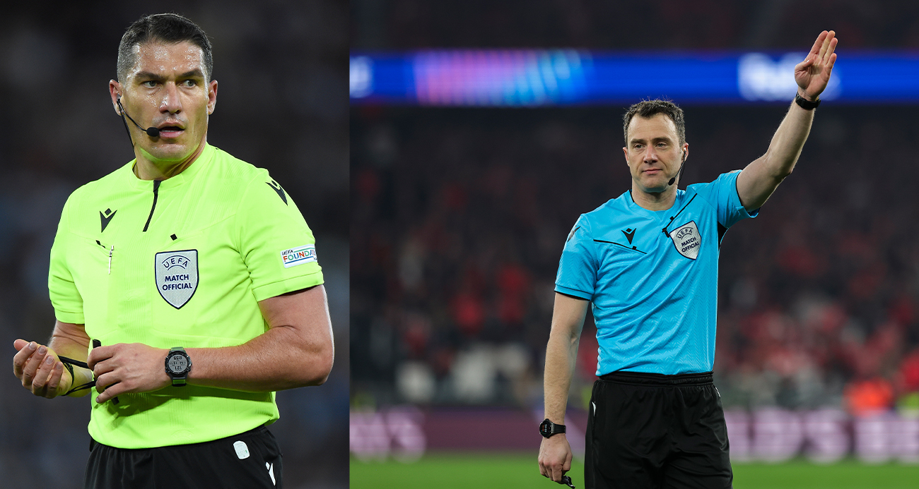 Avrupa’nın dev finallerini yönetecek hakemler açıklandı