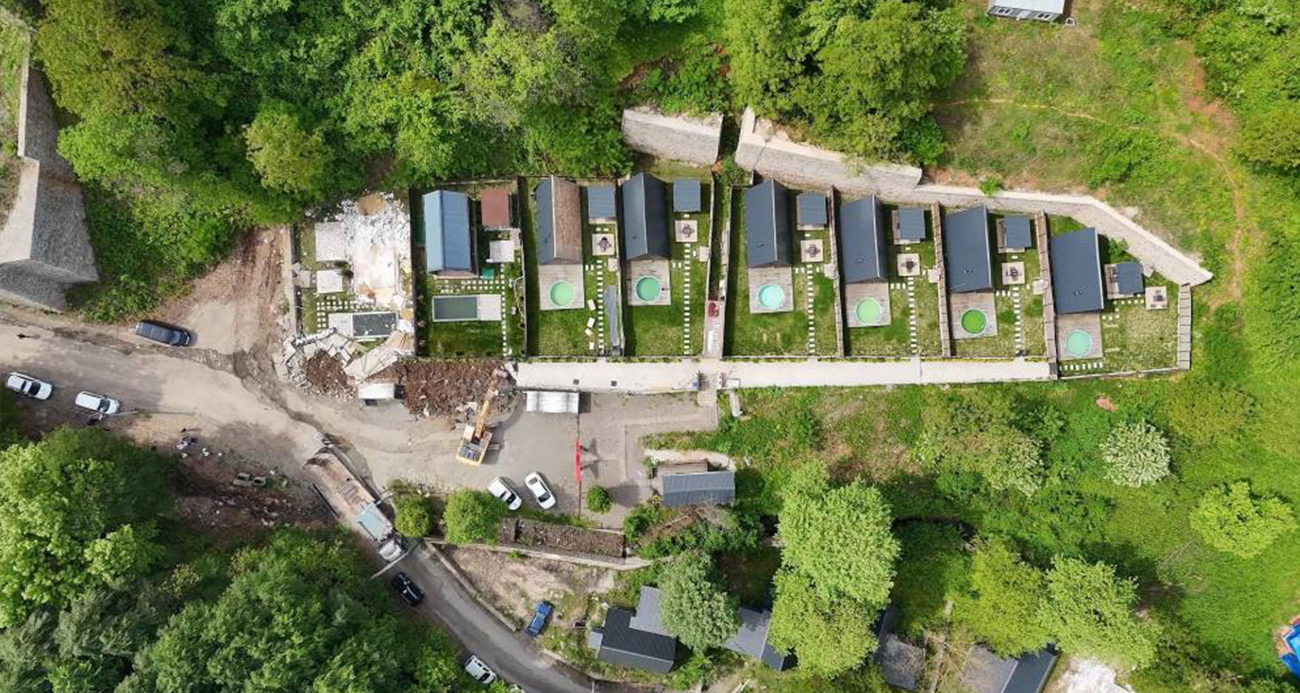 Dağ taş bungalov olmuştu, kaçak olanlar tek tek yıkılıyor