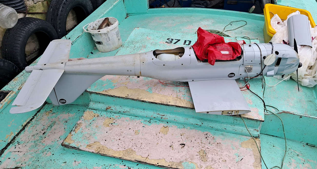 Karadenizde İHA bulundu