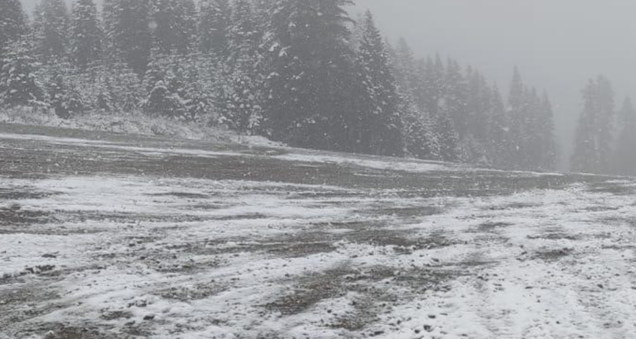 Kastamonu’da Mayıs ayının ortasında kar sürprizi