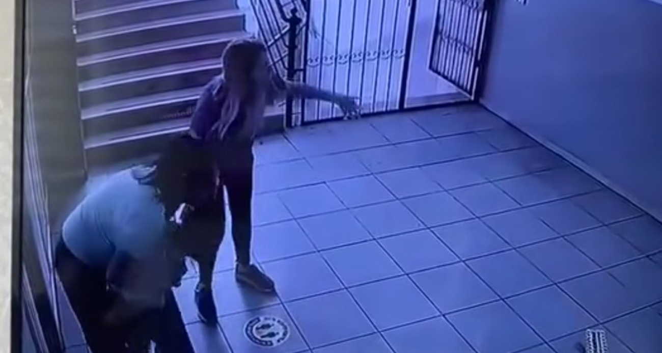 O anlar böyle görüntülendi!