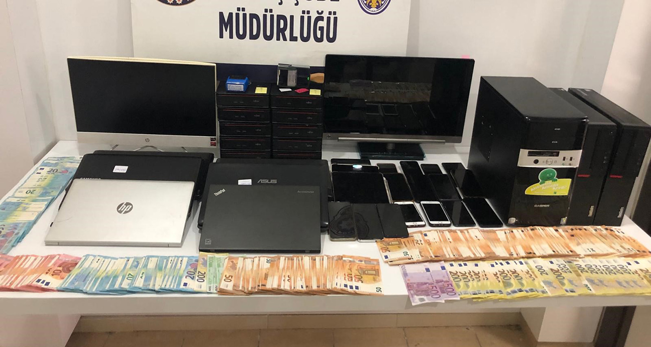 Türkiye’de çağrı merkezi kurup Almanları dolandırmışlar: 10 gözaltı