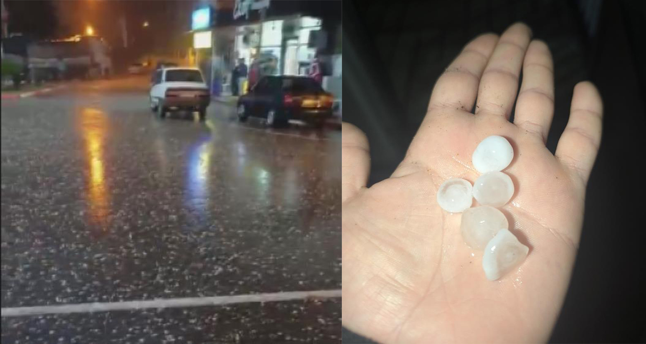 Hatay’ı dolu vurdu