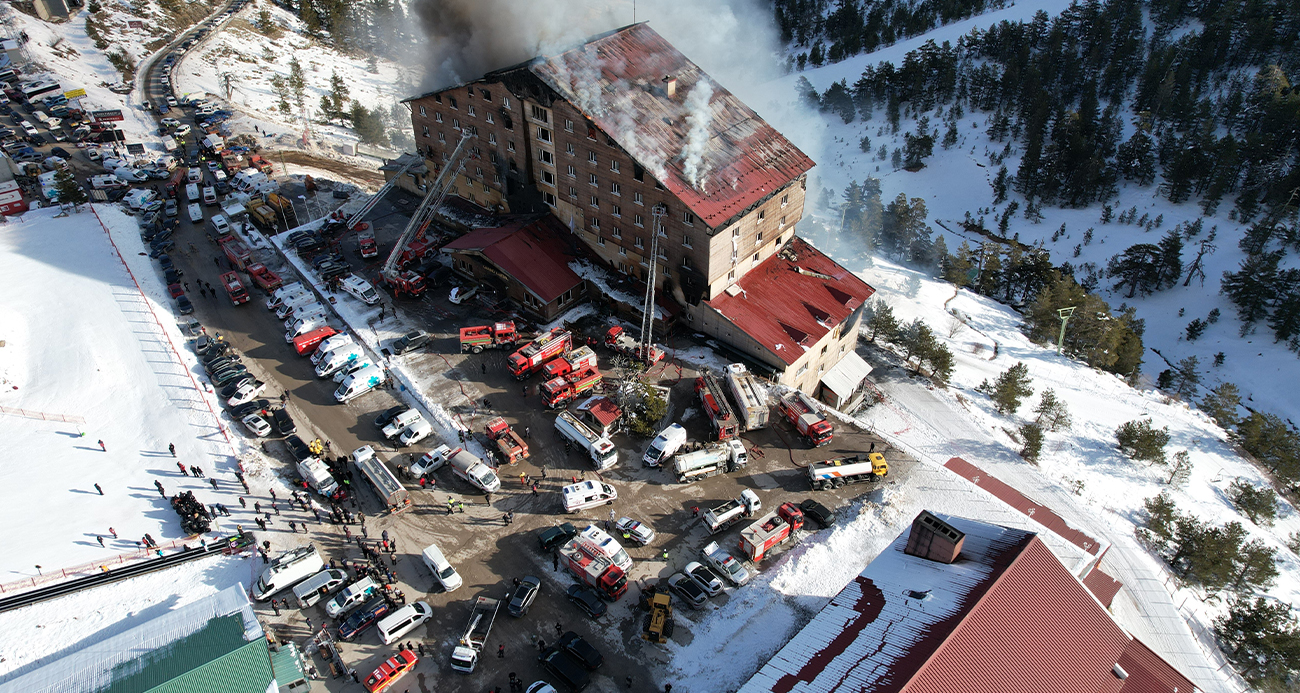 Kartalkaya’daki yangın faciasını büyüten eksiklik ve ihmaller tek tek sıralandı: Ölümleri artıran başlıca nedenler iddianamede