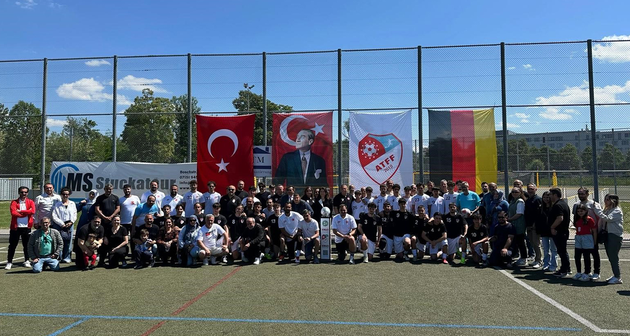 ATFF’nin 19 Mayıs’a özel futbolcu seçme etkinliği Stuttgart’ta düzenlendi