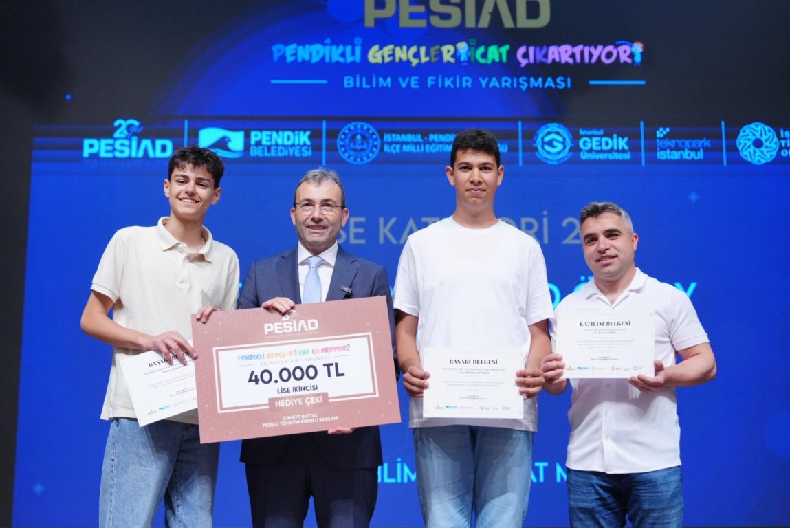 Pendikli gençlerden akıllı fabrika yönetiminden yapay zekaya çığır açan projeler