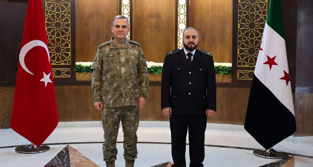 Milli Savunma Bakanlığı heyeti, Suriye Savunma Bakanı Kasra ile görüştü