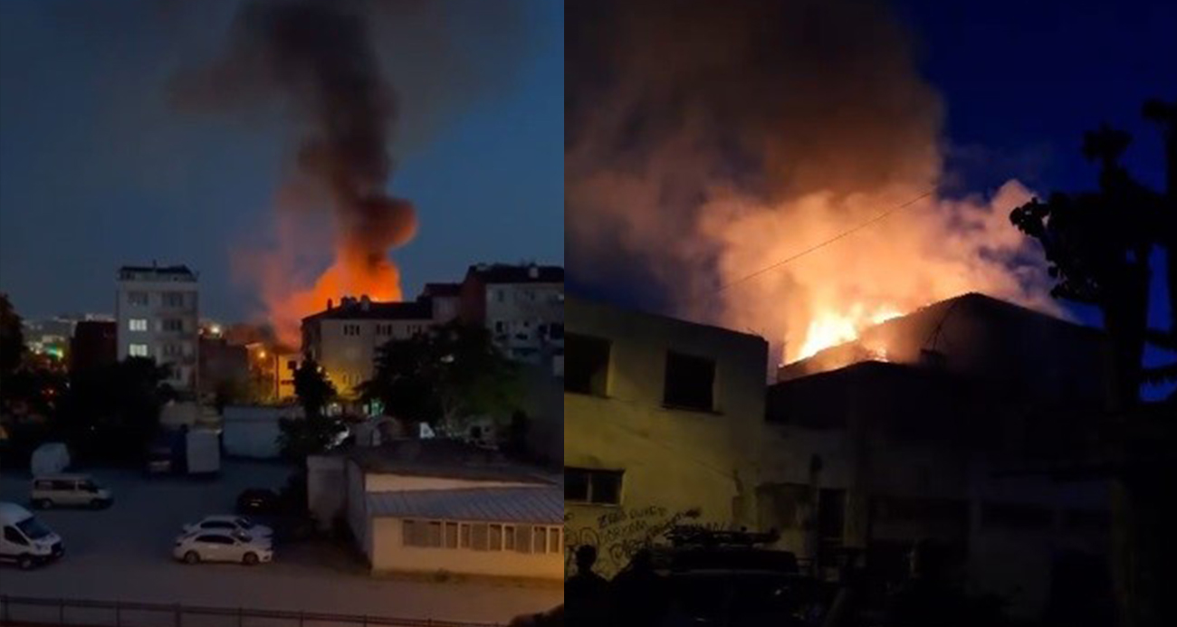 Alevler geceyi aydınlattı... Yangında 1 kişi hayatını kaybetti