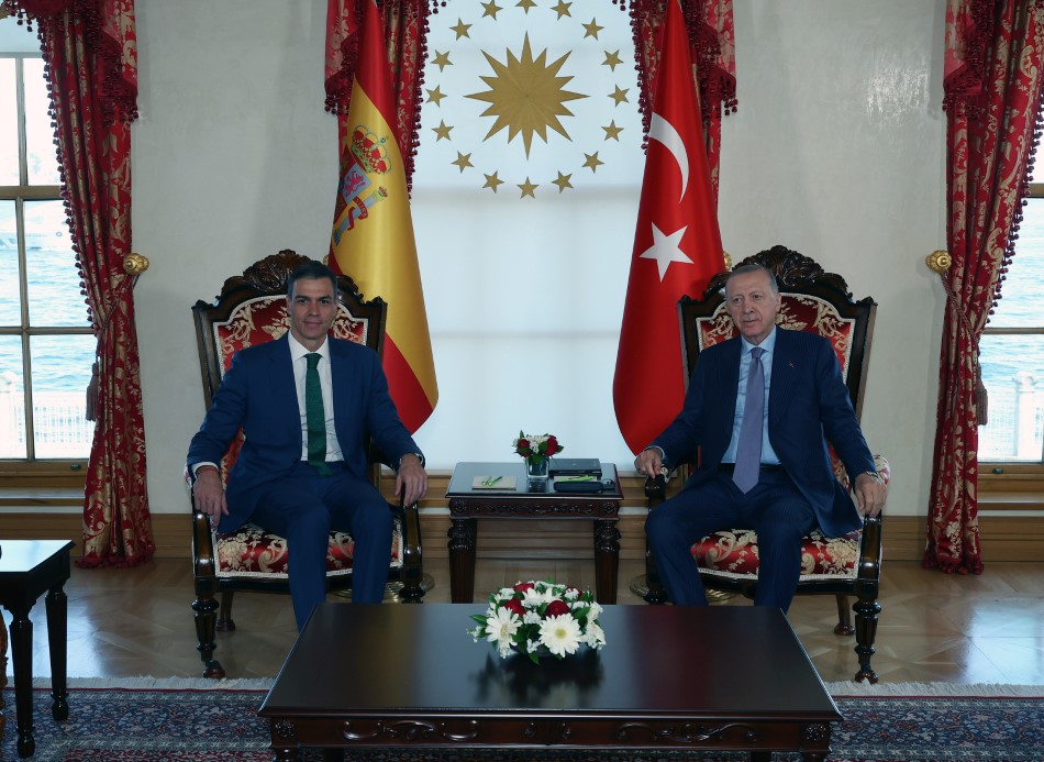 Cumhurbaşkanı Erdoğan, İspanya Başbakanı Pedro Sanchez’i kabul etti