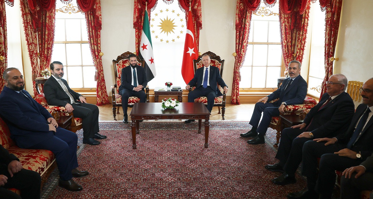 İstanbul’da Erdoğan - Şara görüşmesi