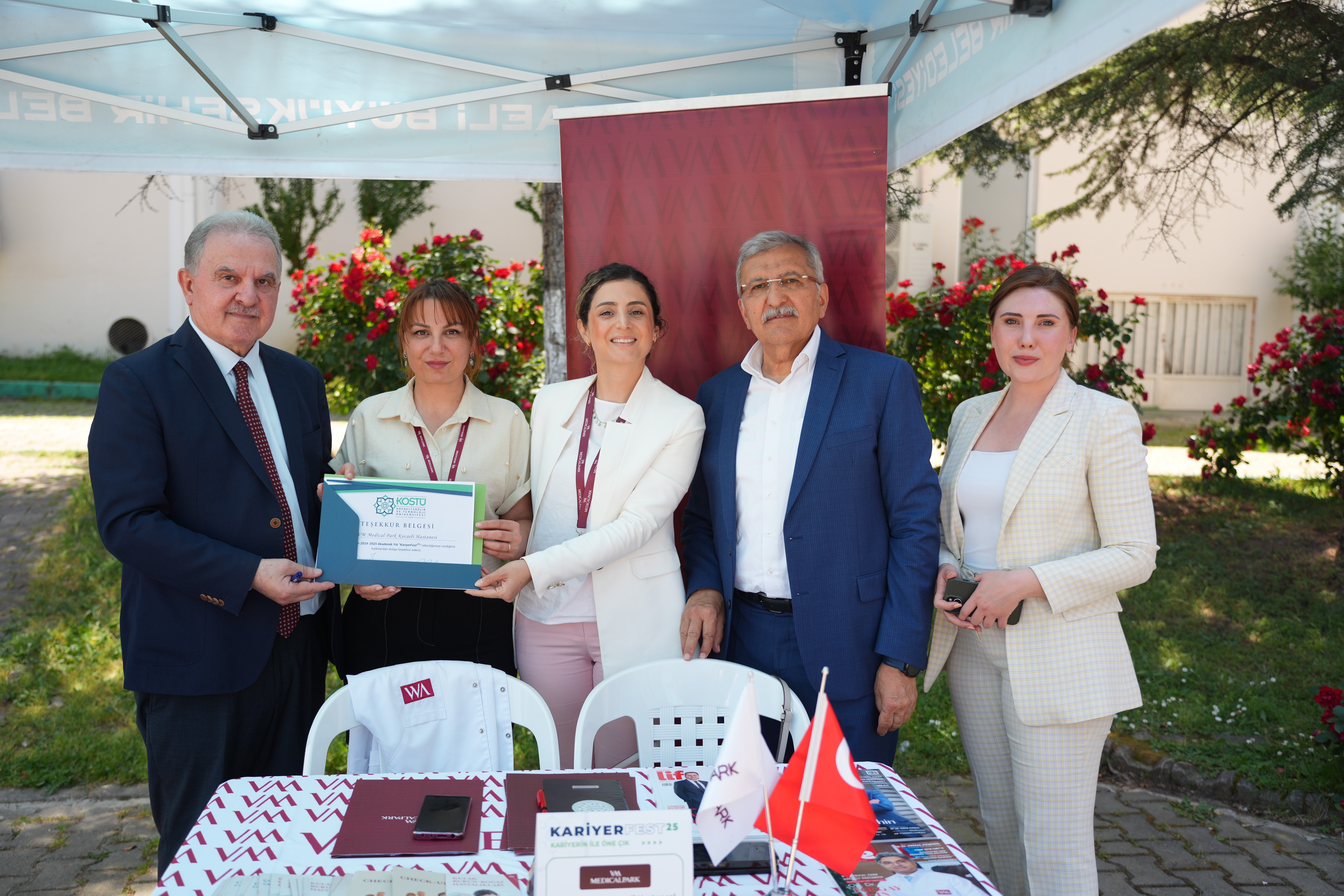 İşveren ile öğrenciler buluştu,  kariyer festivali şenliğe döndü