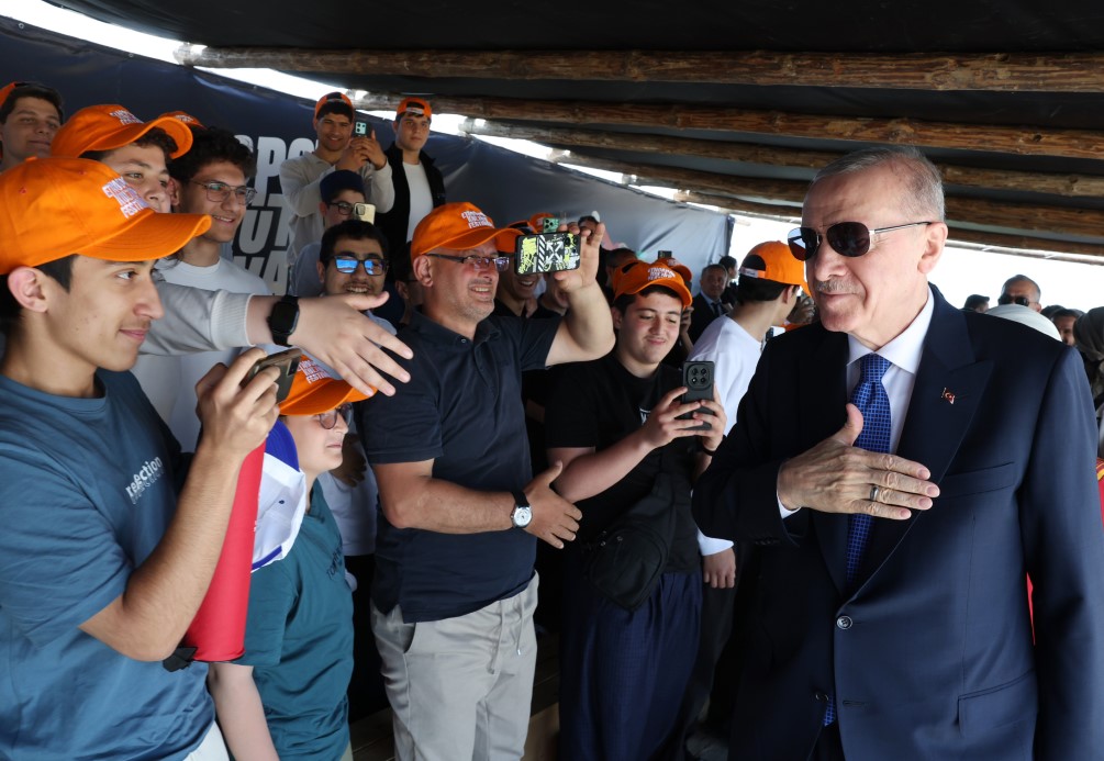 Cumhurbaşkanı Erdoğan Etnospor festivalini ziyaret etti