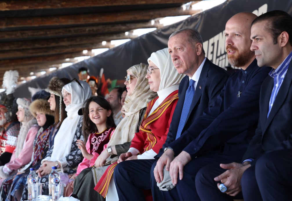 Cumhurbaşkanı Erdoğan Etnospor festivalini ziyaret etti