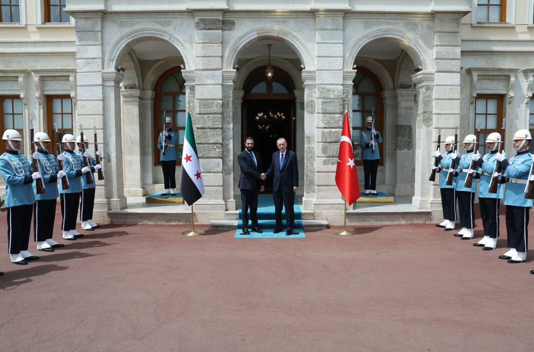 Cumhurbaşkanı Erdoğan, Suriye Lideri Ahmet Şara’yı kabul etti