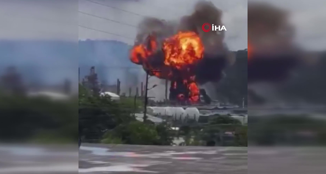 Şiddetli patlama yaşandı!