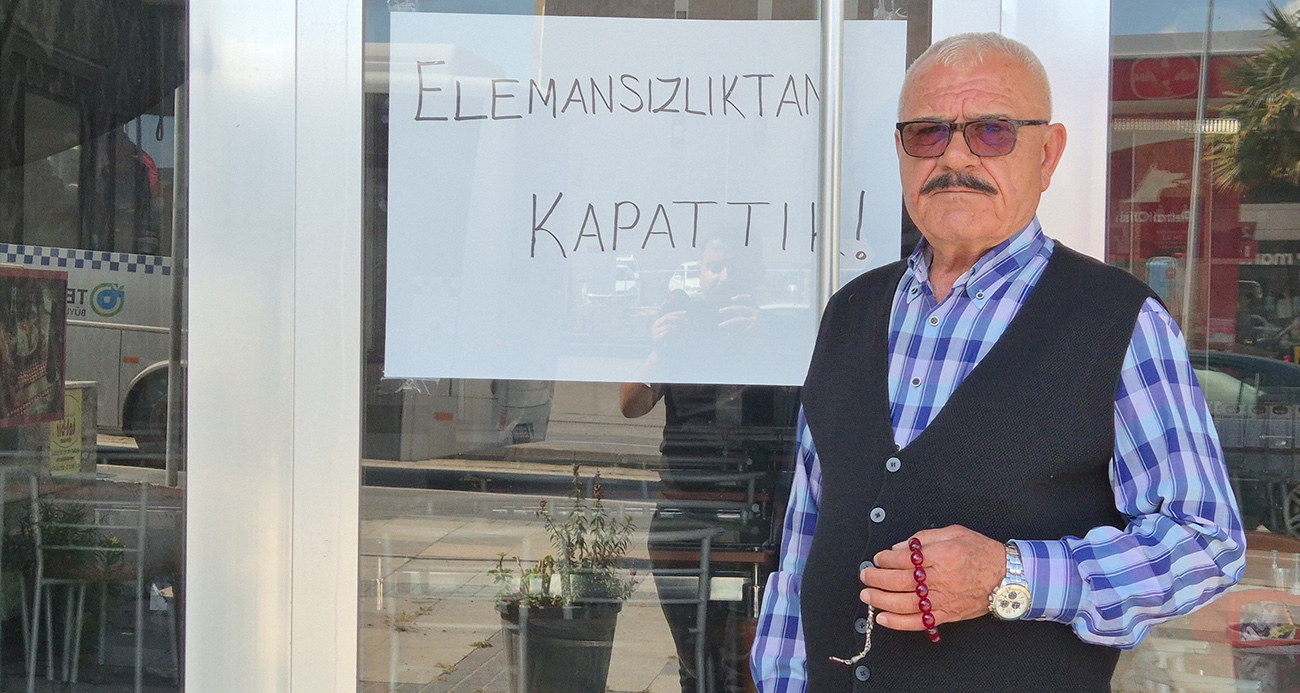 Köfte değil eleman pişmedi: "Elemansızlıktan Kapattık"