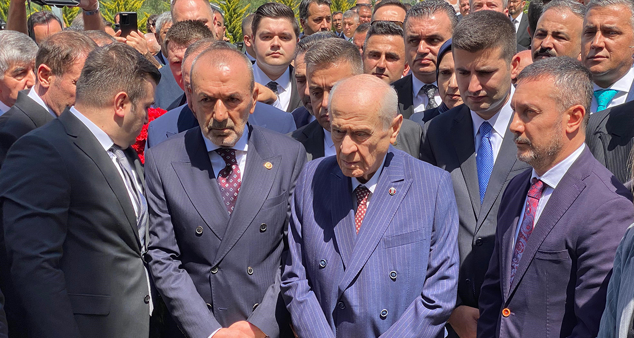 MHP Lideri Bahçeli, Ülkücü Şehitler Anıtı’nı ziyaret etti