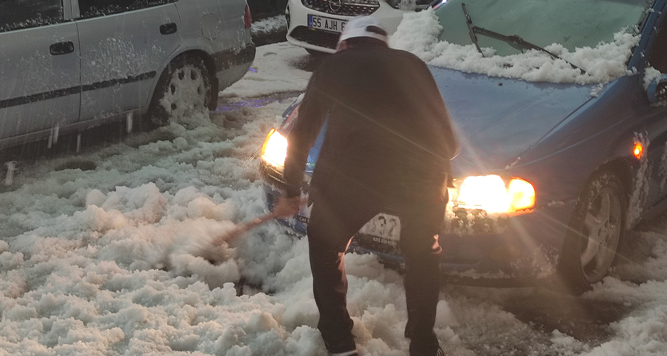 Her yer beyaza büründü!