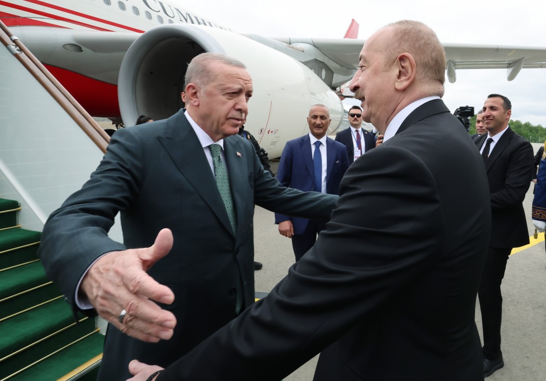 Cumhurbaşkanı Erdoğan ve Aliyev, Laçın Uluslararası Havalimanı'nın açılışını yaptı