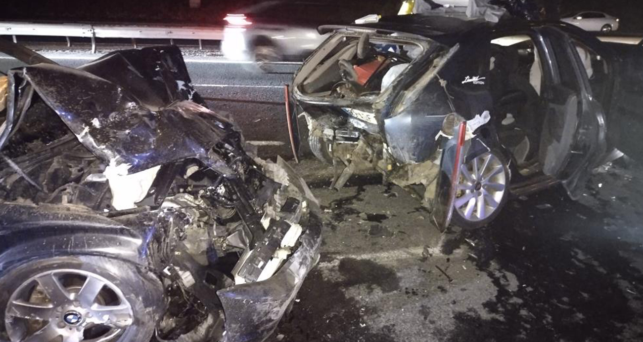 Beykoz’da 5 araçlı zincirleme trafik kazası: 7 yaralı