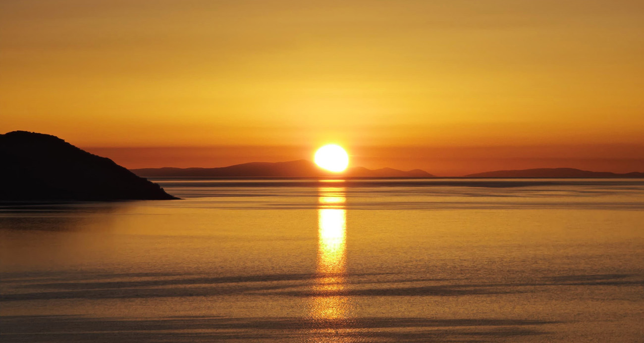 Van Gölü’nde muhteşem gündoğumu