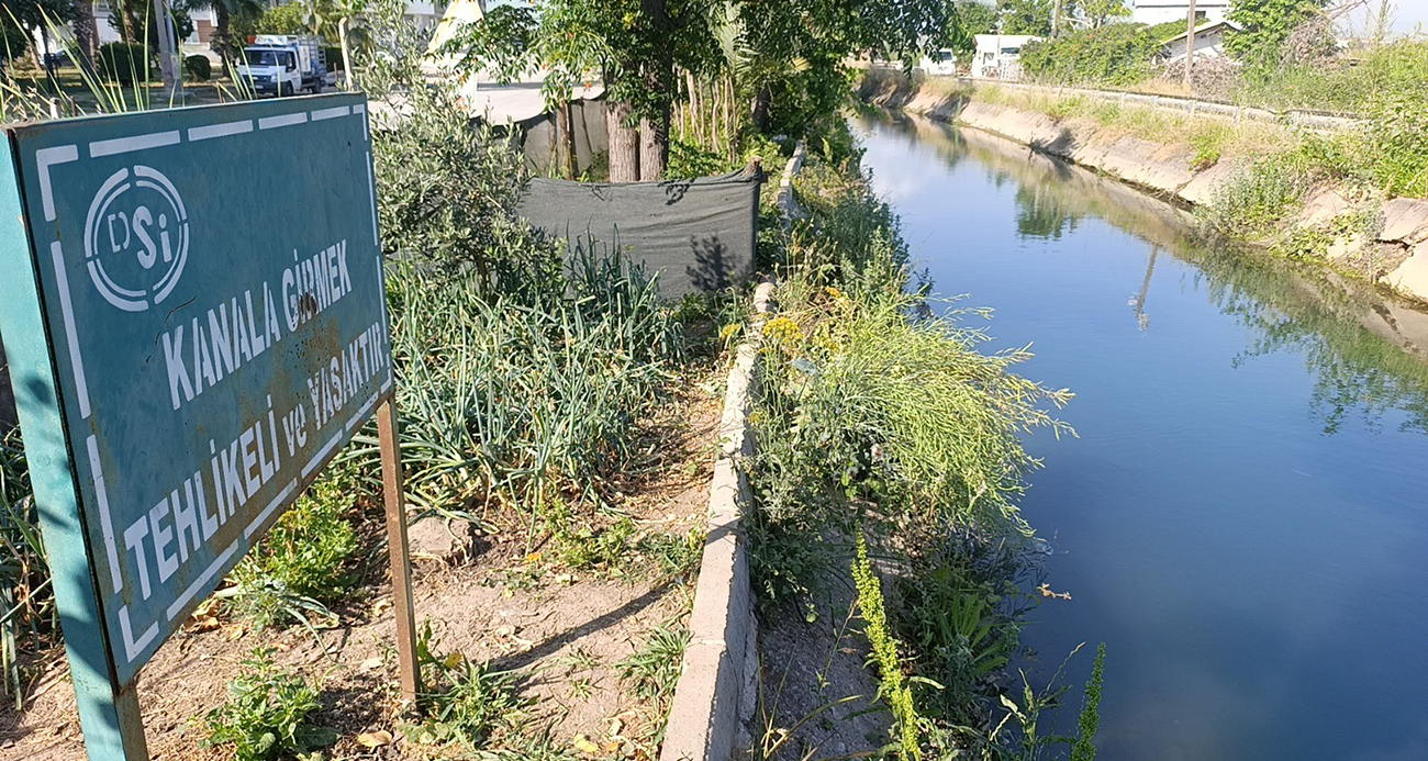 Su kanalında boğulma tehlikesi geçiren çocuğu tüpçü kurtardı