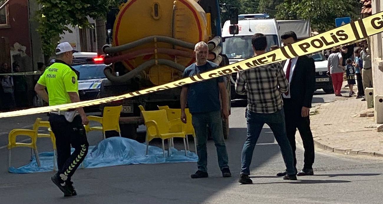 Tekirdağ’da feci kaza: Vidanjörün çarptığı yaşlı kadın hayatını kaybetti